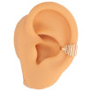 Серьги Xuping M&L цвет 18К каффы "Декоративный узор" фото №3 Серьги Xuping M&L цвет 18К каффы "Декоративный узор" фото №3