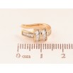 Серьги Xuping цвет Позолота 18K моно-каффа "Узор с кристаллами" фото №2 Серьги Xuping цвет Позолота 18K моно-каффа "Узор с кристаллами" фото №2