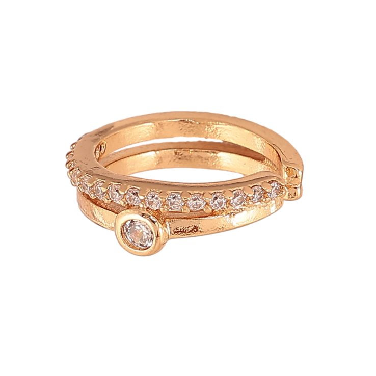 Серьги Xuping цвет Позолота 18K моно-каффа "Узор с кристаллами" фото №23 Серьги Xuping цвет Позолота 18K моно-каффа "Узор с кристаллами" фото №23