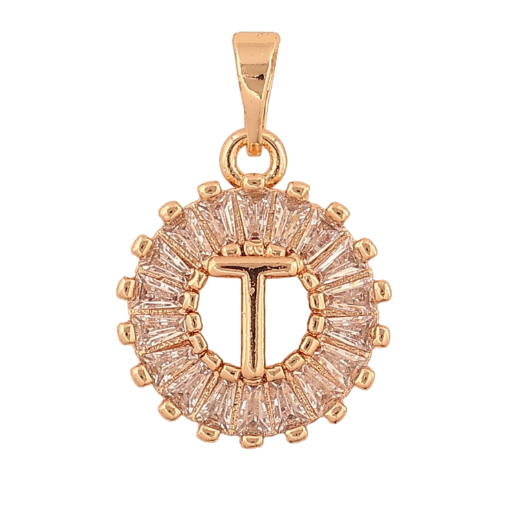 Кулон Xuping M&L цвет 18K "Кристальное колечко с буквой Т" для цепочки до 5мм фото №9 Кулон Xuping M&L цвет 18K "Кристальное колечко с буквой Т" для цепочки до 5мм фото №9