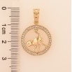 Кулон Xuping цвет Позолота 18K "Обезьянка" для цепочки до 5мм (Залит камень!) фото №2 Кулон Xuping цвет Позолота 18K "Обезьянка" для цепочки до 5мм (Залит камень!) фото №2