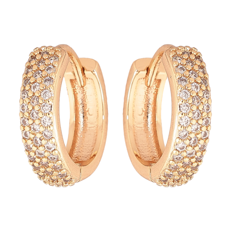 Серьги Xuping M&L цвет 18K колечки "Инкрустация кристаллами" фото №18 Серьги Xuping M&L цвет 18K колечки "Инкрустация кристаллами" фото №18