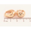Серьги Xuping M&L цвет 18K колечки "Декоративные" фото №2