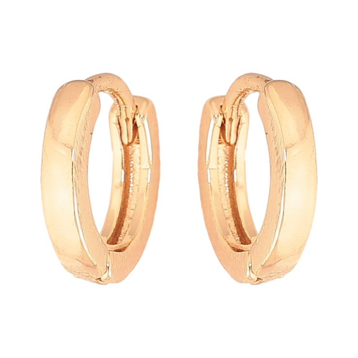 Сережки Xuping M&L колір 18K колечка "Класика, шир. 2мм" ø 12мм фото №23