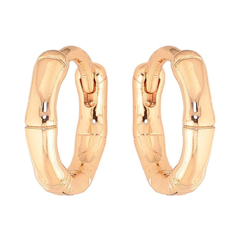 Сережки Xuping M&L колір 18K колечка "Декоративний візерунок" фото №4 Сережки Xuping M&L колір 18K колечка "Декоративний візерунок" фото №4