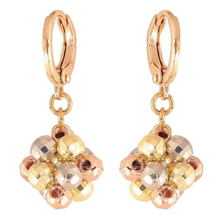 Сережки Xuping M&L колір 18К+14К+РО+Родій підвіски на колечках "Кульки з намистин" фото №11 Сережки Xuping M&L колір 18К+14К+РО+Родій підвіски на колечках "Кульки з намистин" фото №11