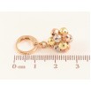 Сережки Xuping M&L колір 18К+14К+РО+Родій підвіски на колечках "Кульки з намистин" фото №2 Сережки Xuping M&L колір 18К+14К+РО+Родій підвіски на колечках "Кульки з намистин" фото №2
