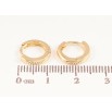 Серьги Xuping цвет Позолота 14K колечки "Классика, шир. 2мм" ø 12мм фото №2 Серьги Xuping цвет Позолота 14K колечки "Классика, шир. 2мм" ø 12мм фото №2