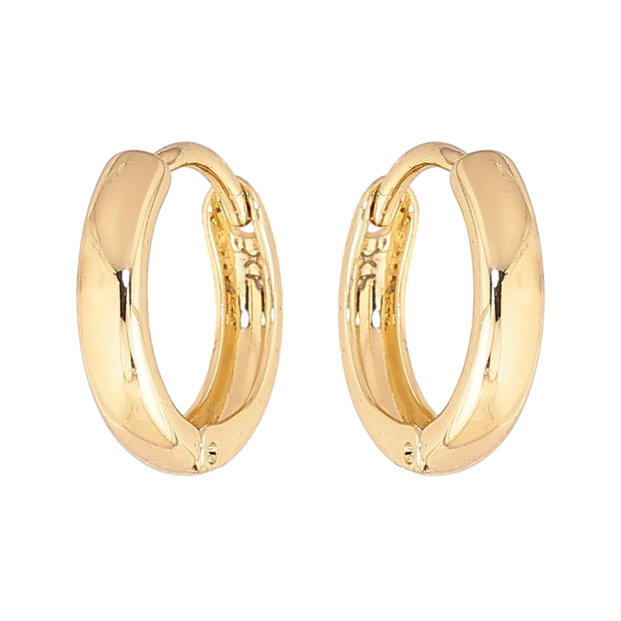 Серьги Xuping цвет Позолота 14K колечки "Классика, шир. 3мм" ø 14мм фото №1 Серьги Xuping цвет Позолота 14K колечки "Классика, шир. 3мм" ø 14мм фото №1