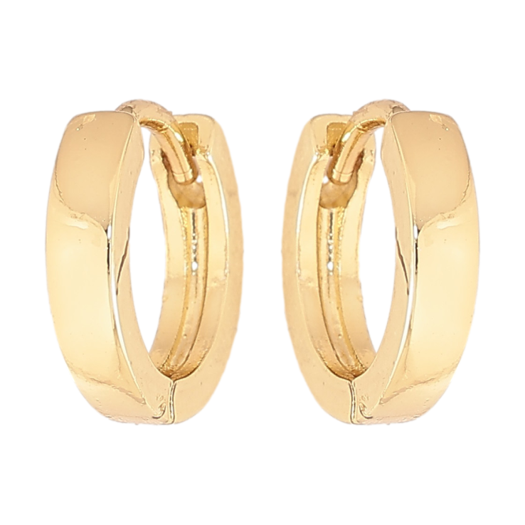 Серьги Xuping цвет Позолота 14K колечки "Классика, шир. 3мм" ø 13мм фото №7 Серьги Xuping цвет Позолота 14K колечки "Классика, шир. 3мм" ø 13мм фото №7