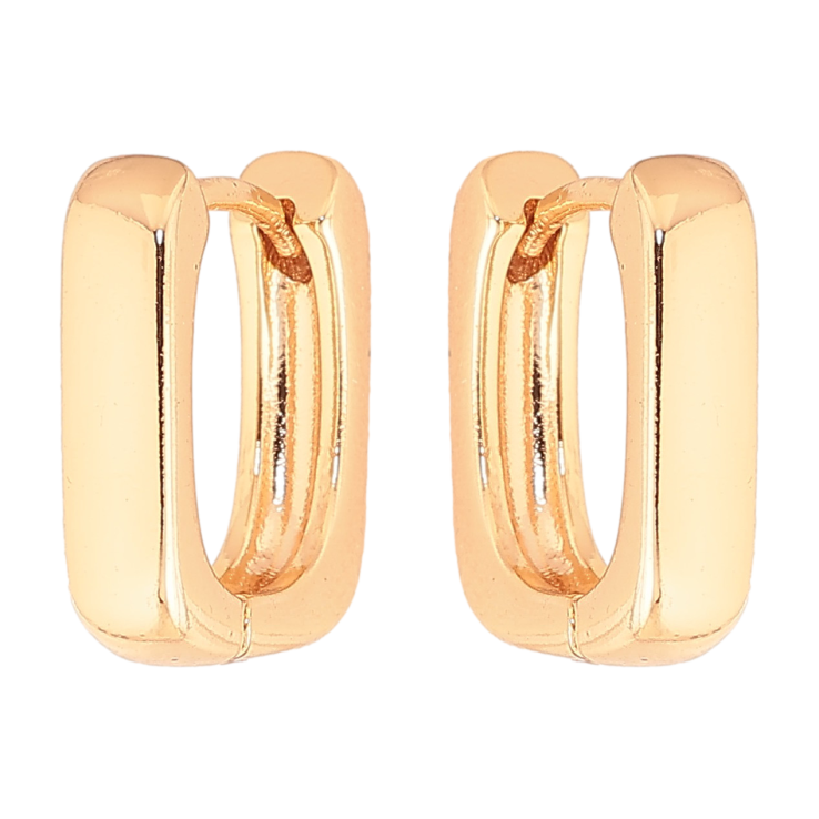 Серьги Xuping цвет Позолота 18K колечки "Декоративные"  фото №18