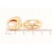 Серьги Xuping цвет Позолота 18K колечки "Декоративный узор" фото №2 Серьги Xuping цвет Позолота 18K колечки "Декоративный узор" фото №2