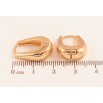Серьги Xuping цвет Позолота 18K колечки "Декоративные" фото №2 Серьги Xuping цвет Позолота 18K колечки "Декоративные" фото №2