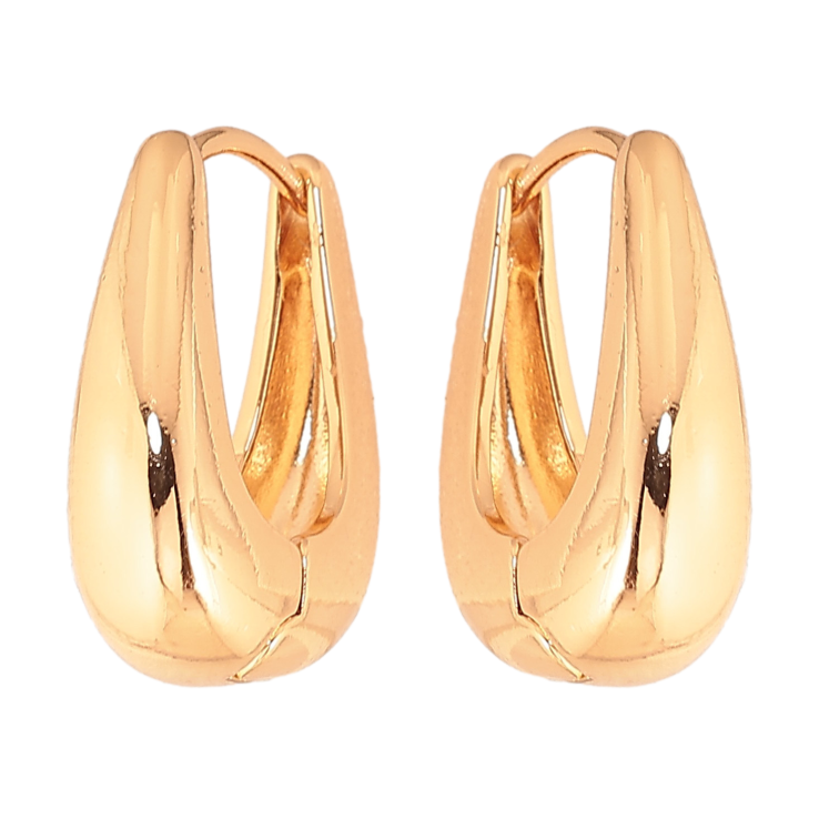 Серьги Xuping цвет Позолота 18K колечки "Декоративные" фото №5 Серьги Xuping цвет Позолота 18K колечки "Декоративные" фото №5