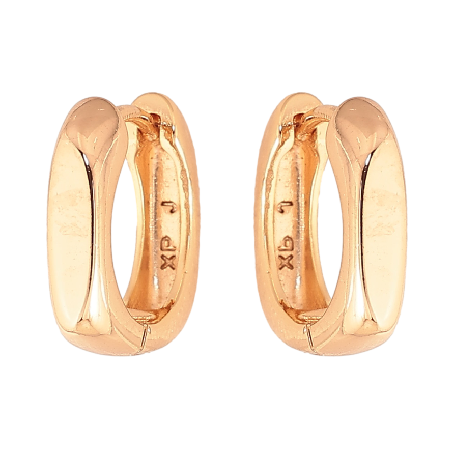 Сережки Xuping колір Позолота 18K колечка "Декоративні" фото №1 Сережки Xuping колір Позолота 18K колечка "Декоративні" фото №1