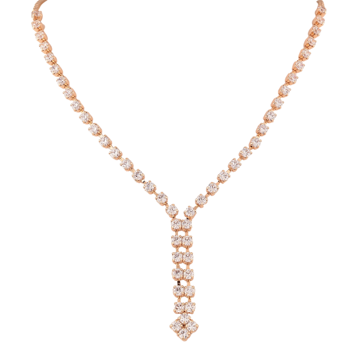 Кольє Xuping M&L колір 18К "Інкрустація кристалами" довжина 41-45см х 1.5-3мм фото №11 Кольє Xuping M&L колір 18К "Інкрустація кристалами" довжина 41-45см х 1.5-3мм фото №11