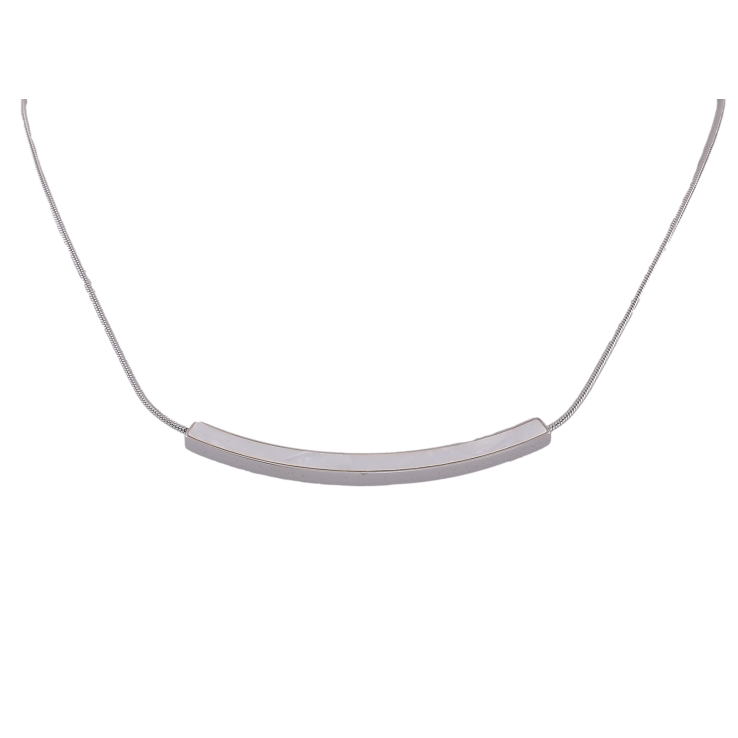 Колье Xuping ТТМ Stainless Steel цвет Родий "Перламутровая вставка" длинна 45-50см х 1мм фото №23 Колье Xuping ТТМ Stainless Steel цвет Родий "Перламутровая вставка" длинна 45-50см х 1мм фото №23