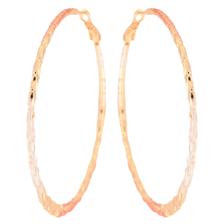 Серьги Xuping M&L цвет 18K кольца (конго) "Декоративный узор" ø 6см фото №6 Серьги Xuping M&L цвет 18K кольца (конго) "Декоративный узор" ø 6см фото №6