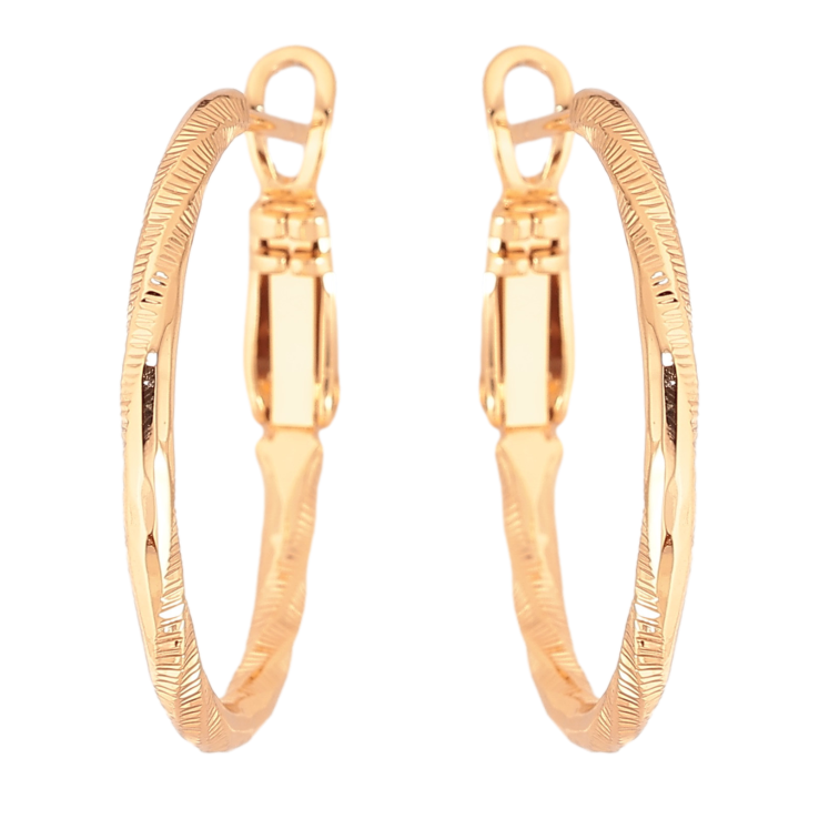 Серьги Xuping M&L цвет 18K кольца (конго) "Декоративный узор" ø 2.5см фото №23 Серьги Xuping M&L цвет 18K кольца (конго) "Декоративный узор" ø 2.5см фото №23