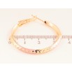 Серьги Xuping M&L цвет 18K кольца (конго) "Декоративный узор с покраской" ø 3.5см фото №2 Серьги Xuping M&L цвет 18K кольца (конго) "Декоративный узор с покраской" ø 3.5см фото №2