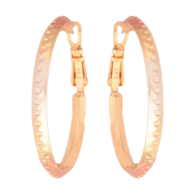Сережки Xuping M&L колір 18K кільця (конго) "Декоративний візерунок з фарбуванням" ø 3.5см фото №14 Сережки Xuping M&L колір 18K кільця (конго) "Декоративний візерунок з фарбуванням" ø 3.5см фото №14