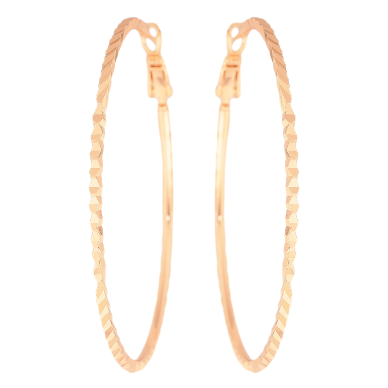 Сережки Xuping M&L колір 18K кільця (конго) "Декоративний візерунок" ø 5.5см фото №18 Сережки Xuping M&L колір 18K кільця (конго) "Декоративний візерунок" ø 5.5см фото №18