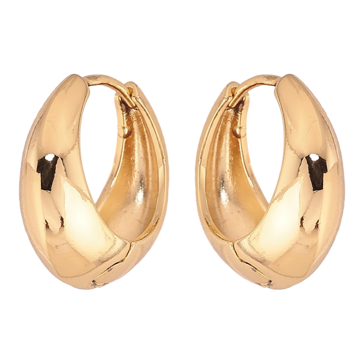 Серьги Xuping цвет Позолота 14K колечки "Декоративные" ø 2см фото №5 Серьги Xuping цвет Позолота 14K колечки "Декоративные" ø 2см фото №5