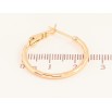 Серьги Xuping цвет Позолота 18K кольца (конго) "Декоративный узор" ø 2.5см фото №2 Серьги Xuping цвет Позолота 18K кольца (конго) "Декоративный узор" ø 2.5см фото №2