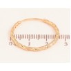 Серьги Xuping цвет Позолота 18K кольца (конго) "Декоративный узор" ø 2.5см фото №2 Серьги Xuping цвет Позолота 18K кольца (конго) "Декоративный узор" ø 2.5см фото №2