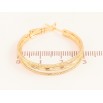 Серьги Xuping цвет Позолота 18K кольца (конго) "Декоративный узор" ø 3см фото №2 Серьги Xuping цвет Позолота 18K кольца (конго) "Декоративный узор" ø 3см фото №2