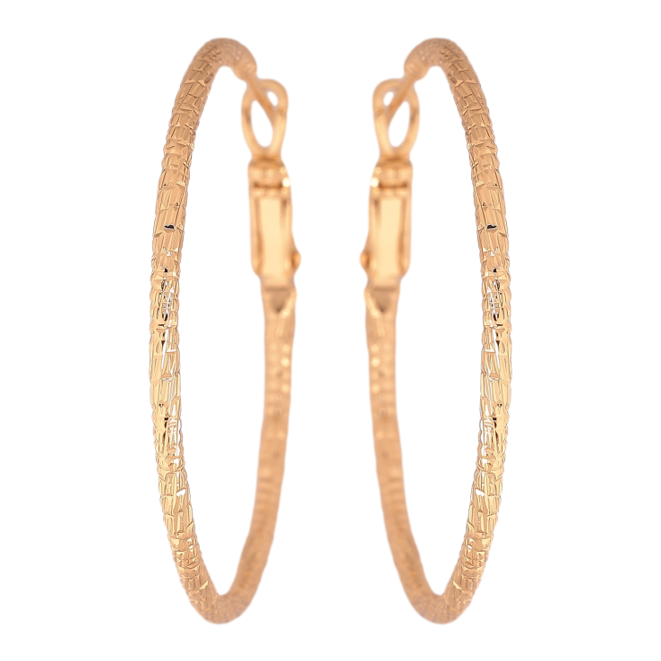 Серьги Xuping цвет Позолота 18K кольца (конго) "Декоративный узор" ø 4см фото №12 Серьги Xuping цвет Позолота 18K кольца (конго) "Декоративный узор" ø 4см фото №12