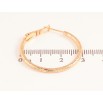 Серьги Xuping цвет Позолота 18K кольца (конго) "Декоративный узор" ø 3см фото №2 Серьги Xuping цвет Позолота 18K кольца (конго) "Декоративный узор" ø 3см фото №2