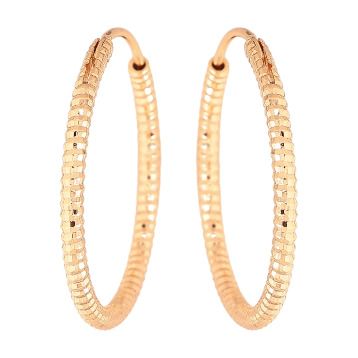 Серьги Xuping цвет Позолота 18K кольца (конго) "Декоративный узор" ø 2.7см фото №14 Серьги Xuping цвет Позолота 18K кольца (конго) "Декоративный узор" ø 2.7см фото №14