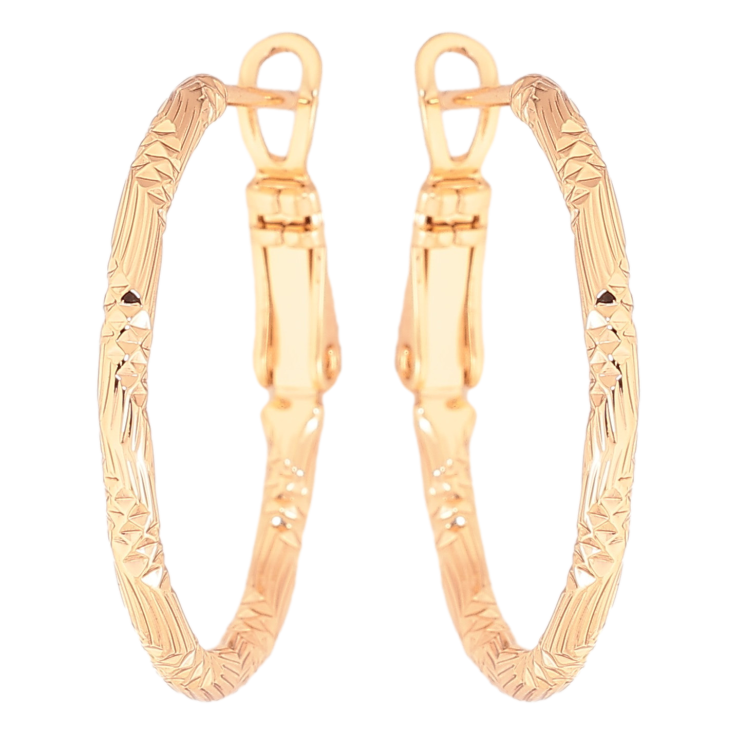Серьги Xuping цвет Позолота 18K кольца (конго) "Декоративный узор" ø 2.5см фото №20 Серьги Xuping цвет Позолота 18K кольца (конго) "Декоративный узор" ø 2.5см фото №20