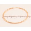 Серьги Xuping цвет Позолота 18K кольца (конго) "Классика" ø 5.5см фото №2