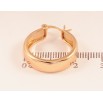 Серьги Xuping цвет Позолота 18K кольца (конго) "Широкие кольца" ø 2см фото №2 Серьги Xuping цвет Позолота 18K кольца (конго) "Широкие кольца" ø 2см фото №2