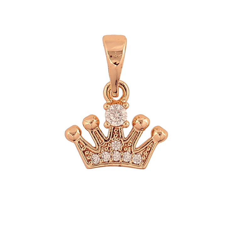 Кулон Xuping M&L цвет 18K "Корона" для цепочки до 5мм фото №12