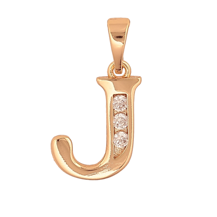 Кулон Xuping M&L цвет 18K "Буква J" для цепочки до 5мм фото №7 Кулон Xuping M&L цвет 18K "Буква J" для цепочки до 5мм фото №7
