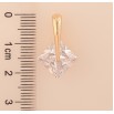 Кулон Xuping M&L колір 18K "Кристальний ромб" для ланцюжка до 5мм фото №2