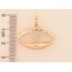 Кулон Xuping M&L колір 18K "Око" для ланцюжка до 6мм фото №2 Кулон Xuping M&L колір 18K "Око" для ланцюжка до 6мм фото №2