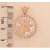 Кулон Xuping M&L цвет 18K "Кристальное дерево" для цепочки до 4мм фото №2 Кулон Xuping M&L цвет 18K "Кристальное дерево" для цепочки до 4мм фото №2