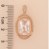 Кулон Xuping M&L цвет 18K "Узор с кристаллами" для цепочки до 2мм фото №2 Кулон Xuping M&L цвет 18K "Узор с кристаллами" для цепочки до 2мм фото №2