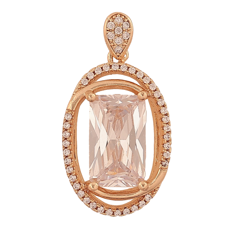 Кулон Xuping M&L колір 18K "Візерунок кристалами" для ланцюжка до 2мм фото №5 Кулон Xuping M&L колір 18K "Візерунок кристалами" для ланцюжка до 2мм фото №5