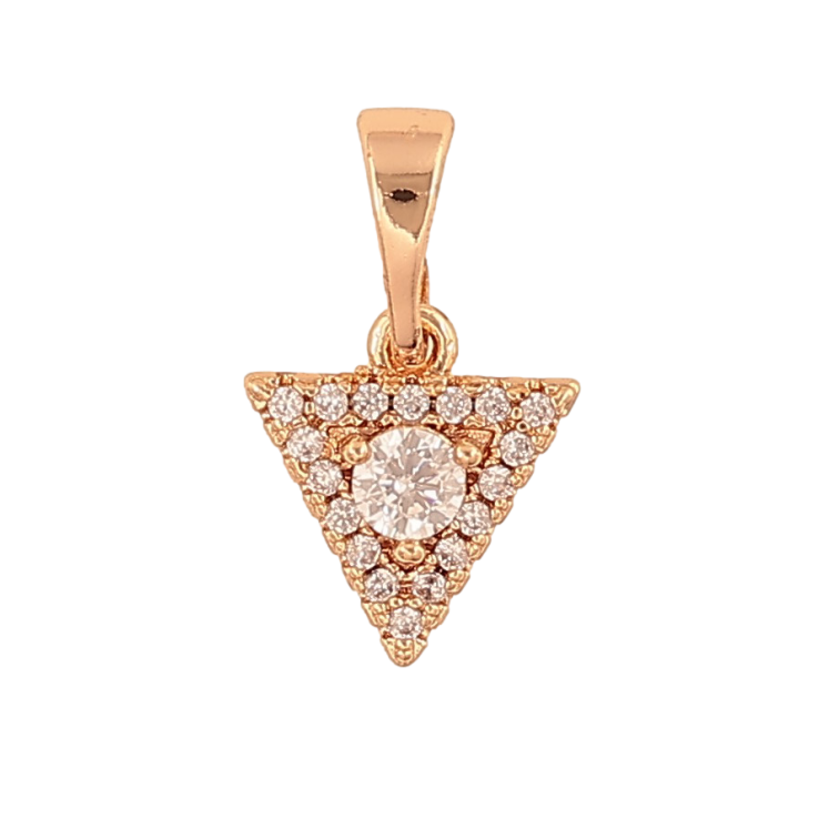 Кулон Xuping M&L цвет 18K "Треугольник с кристаллами" для цепочки до 5мм фото №23