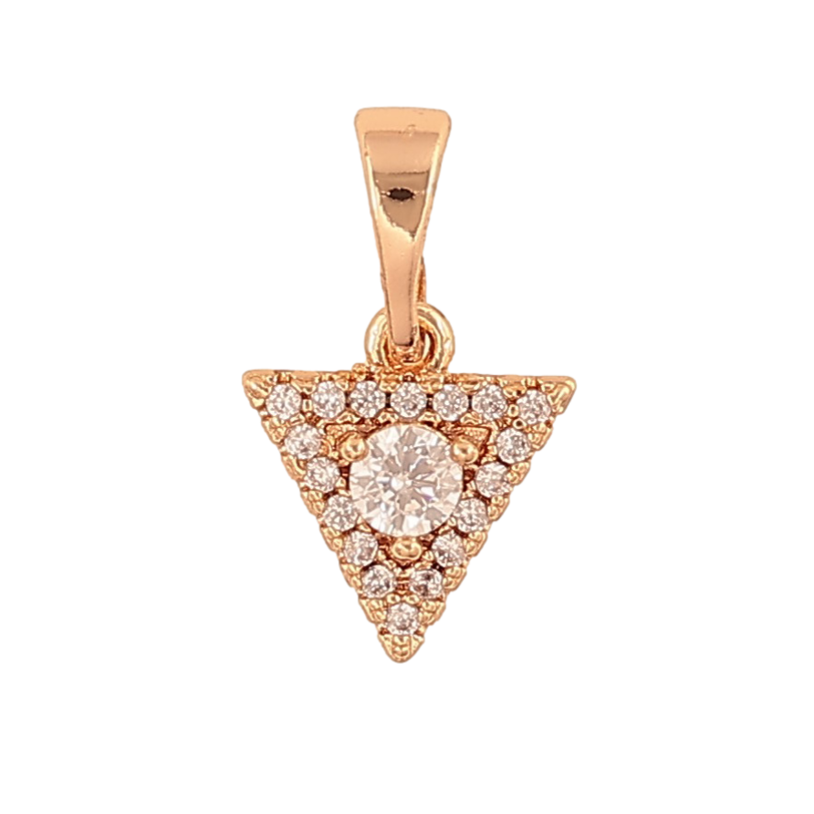 Кулон Xuping M&L цвет 18K "Треугольник с кристаллами" для цепочки до 5мм фото №1 Кулон Xuping M&L цвет 18K "Треугольник с кристаллами" для цепочки до 5мм фото №1