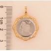 Кулон Xuping цвет Позолота 18K + Родий "Знак Зодиака Лев" для цепочки до 5мм фото №2