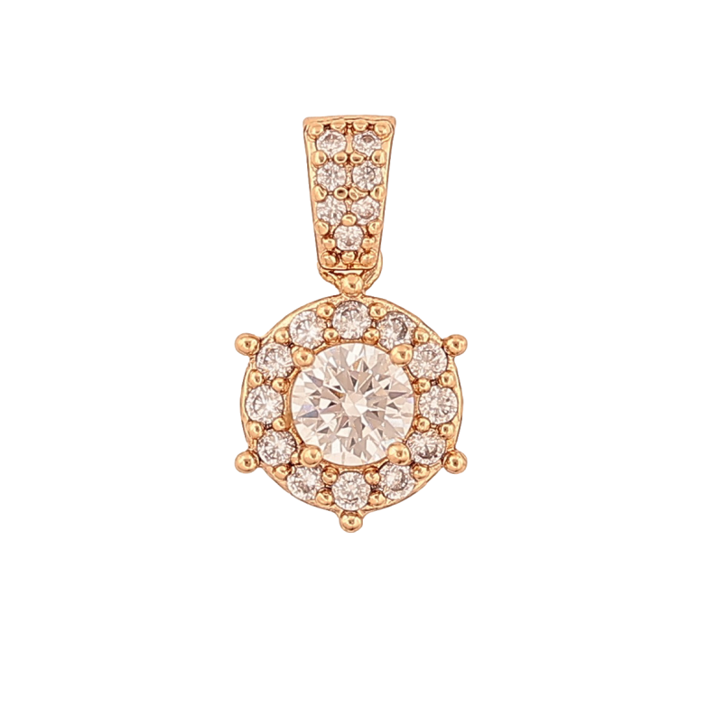 Кулон Xuping цвет Позолота 18K "Инкрустация кристаллами" для цепочки до 4мм фото №1 Кулон Xuping цвет Позолота 18K "Инкрустация кристаллами" для цепочки до 4мм фото №1