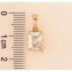 Кулон Xuping цвет Позолота 18K "Кристалл с звездой" для цепочки до 5мм фото №2 Кулон Xuping цвет Позолота 18K "Кристалл с звездой" для цепочки до 5мм фото №2
