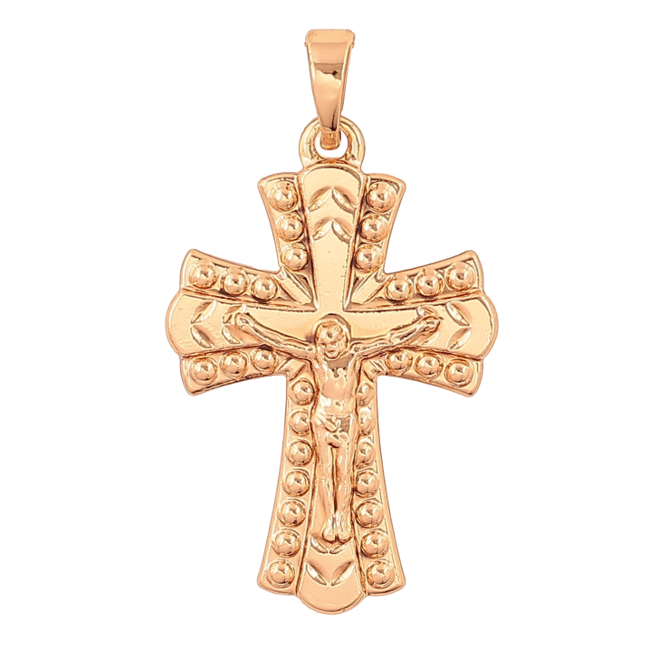 Кулон Xuping цвет Позолота 18K "Крест с Распятием" для цепочки до 5мм фото №20 Кулон Xuping цвет Позолота 18K "Крест с Распятием" для цепочки до 5мм фото №20