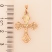 Кулон Xuping цвет Позолота 18K "Крест с Распятием" для цепочки до 5мм фото №2 Кулон Xuping цвет Позолота 18K "Крест с Распятием" для цепочки до 5мм фото №2